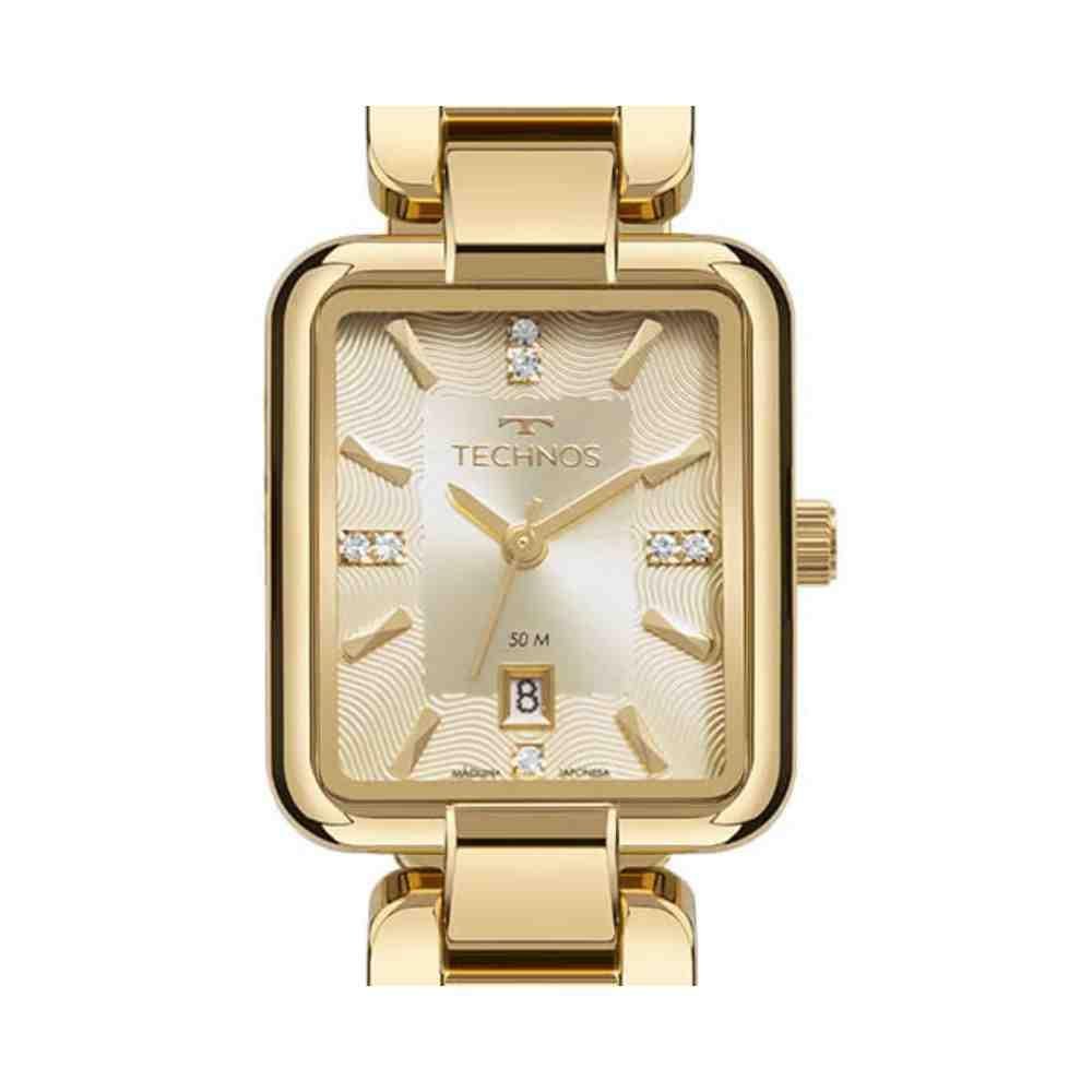 Relógio Technos Elos Dourado Feminino 2015CET/1X Dourado 5