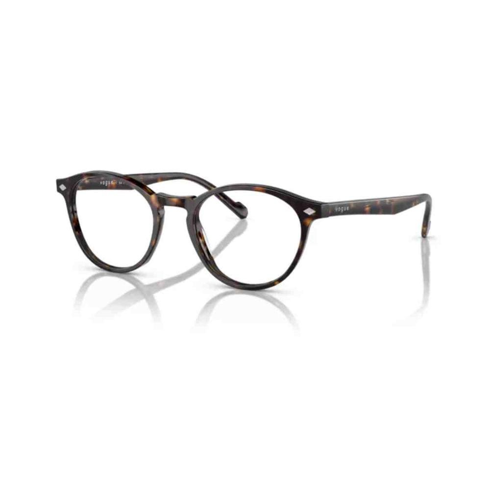 Armação de Grau Vogue Havana-Escuro Masculino 0VO5326 Marrom 2