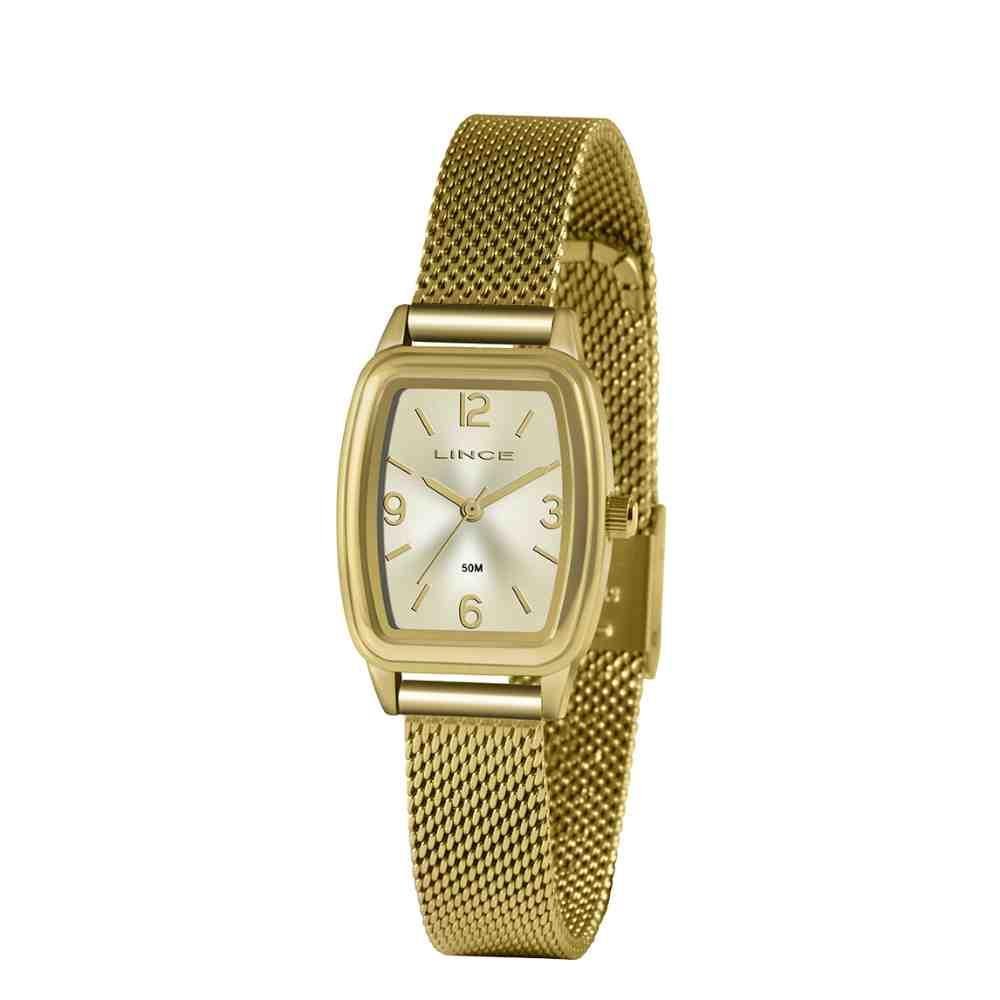 Relógio Lince Classic Dourado Feminino LQG4675L C2KX 