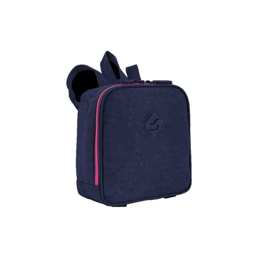 Lancheira Sestini Lunch Crinkle Azul Neon Grande 076015-25  Azul 3