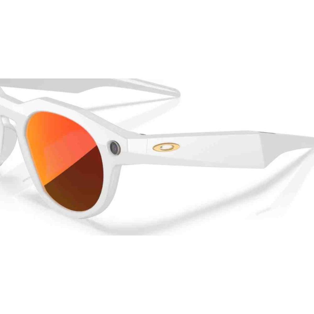 Óculos de Sol Oakley Hstn Meta Smart Glasses Cinza Quente 0OW8002E0 80020451 Branco 2