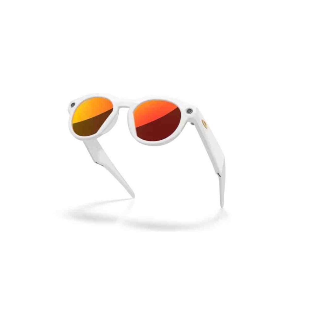 Óculos de Sol Oakley Hstn Meta Smart Glasses Cinza Quente 0OW8002E0 80020451 Branco 4