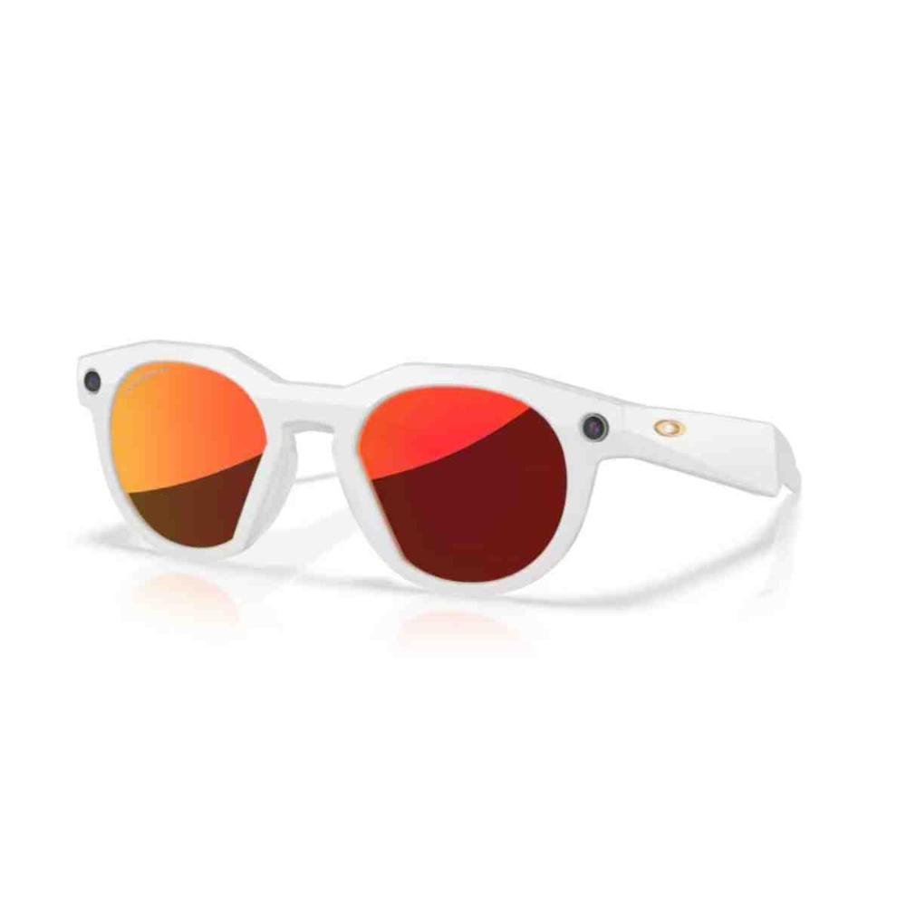 Óculos de Sol Oakley Hstn Meta Smart Glasses Cinza Quente 0OW8002E0 80020451 Branco 6