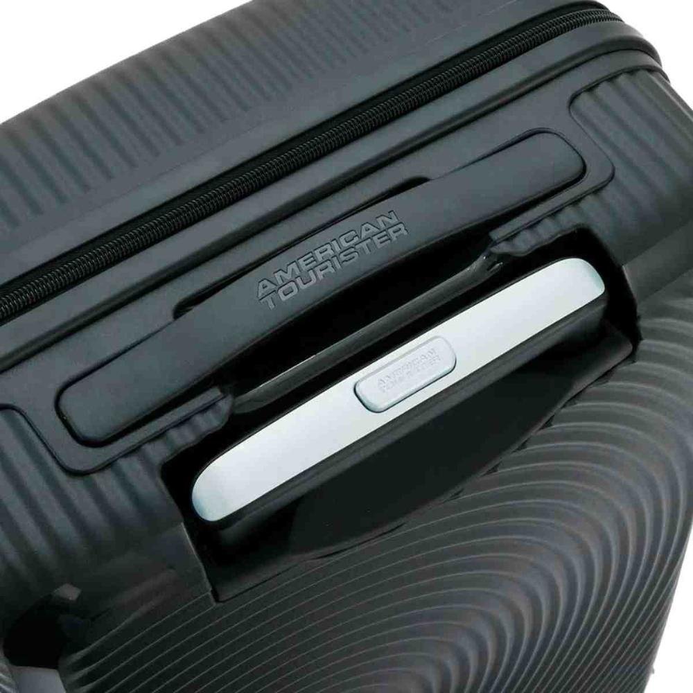 Mala de Bordo American Tourister Curio Pequena Samsonite Preta  Preto 4