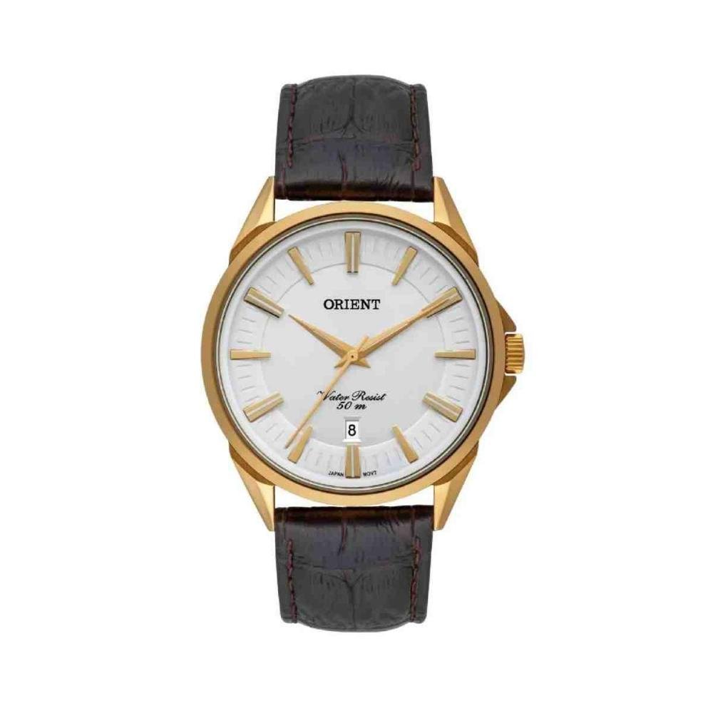 Relógio Orient Eternal Dourado Masculino MGSC1010 S1NX 