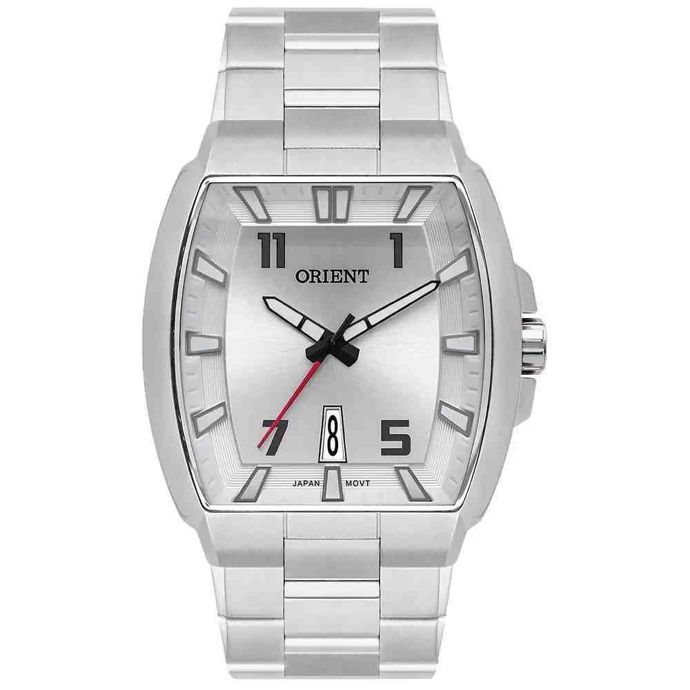 Relógio Prata Masculino  Orient  GBSS1054 S2SX