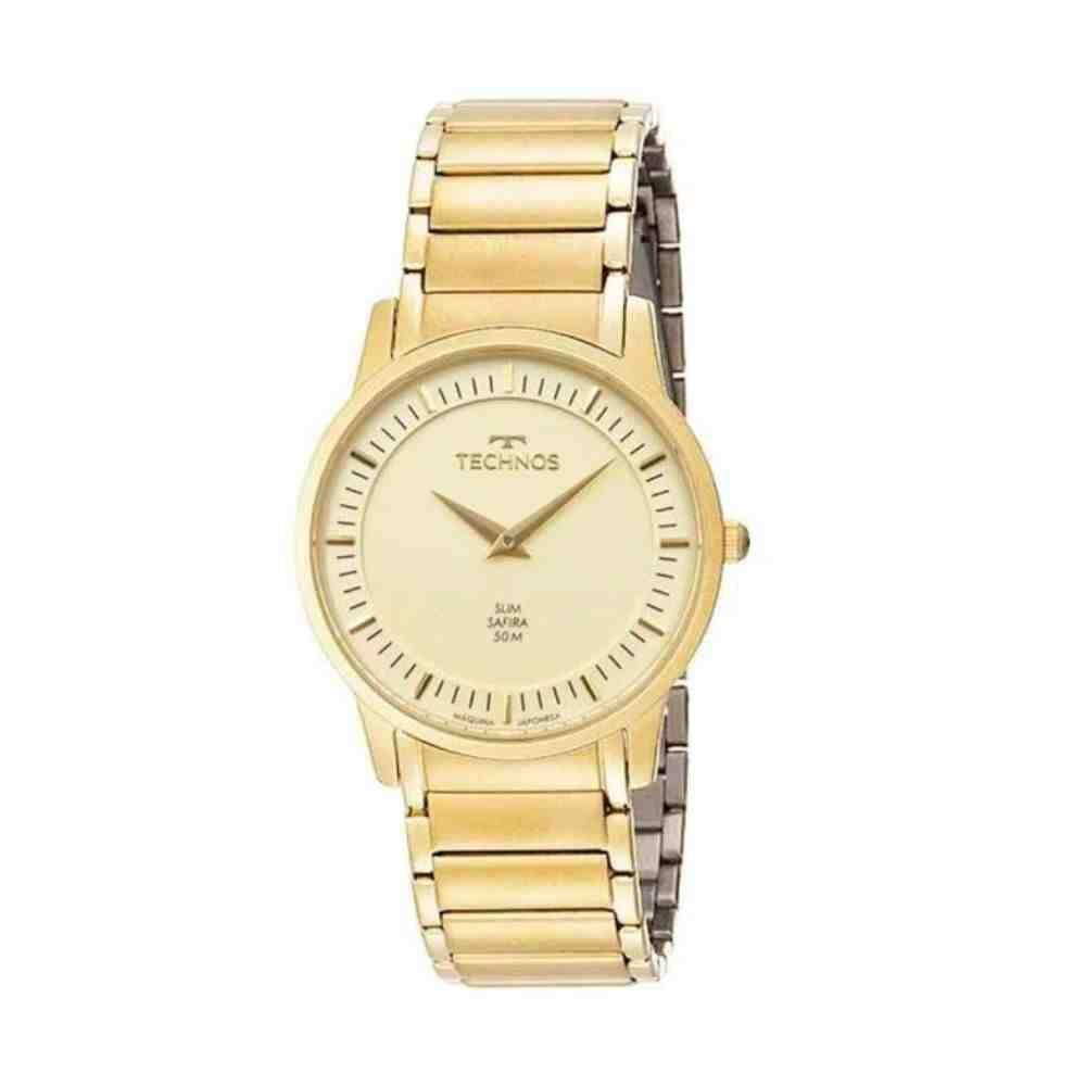 Relógio Technos Dourado Unisex GL22AA/1X