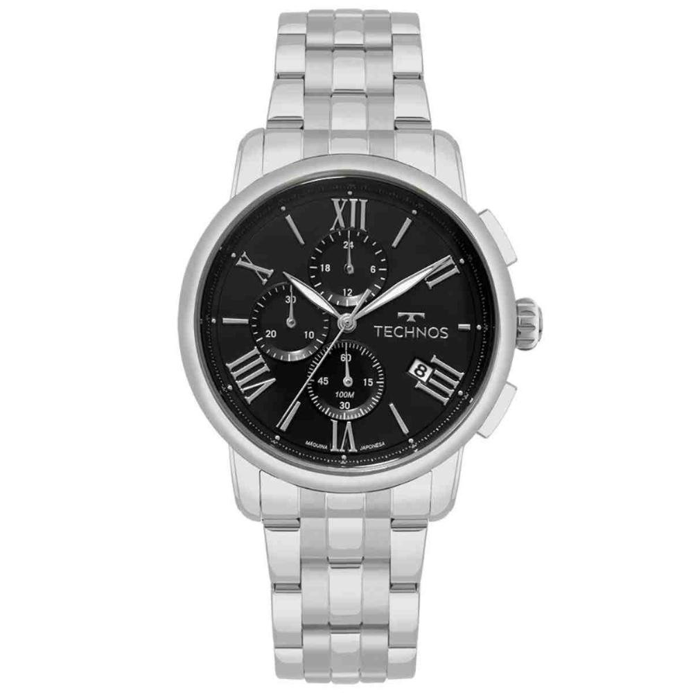 Relógio Technos Grandtech Prata Masculino JS15ENW/1P