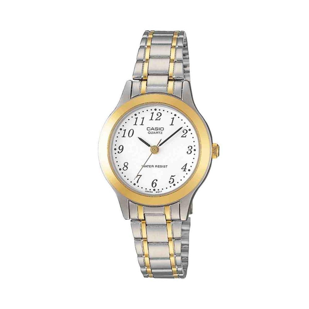 Relógio Casio Timeless Bicolor Feminino LTP-1263PG-7BEG 