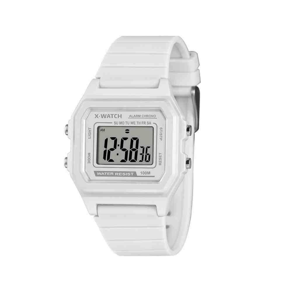 Relógio X-Watch Branco Unissex XLPPD061