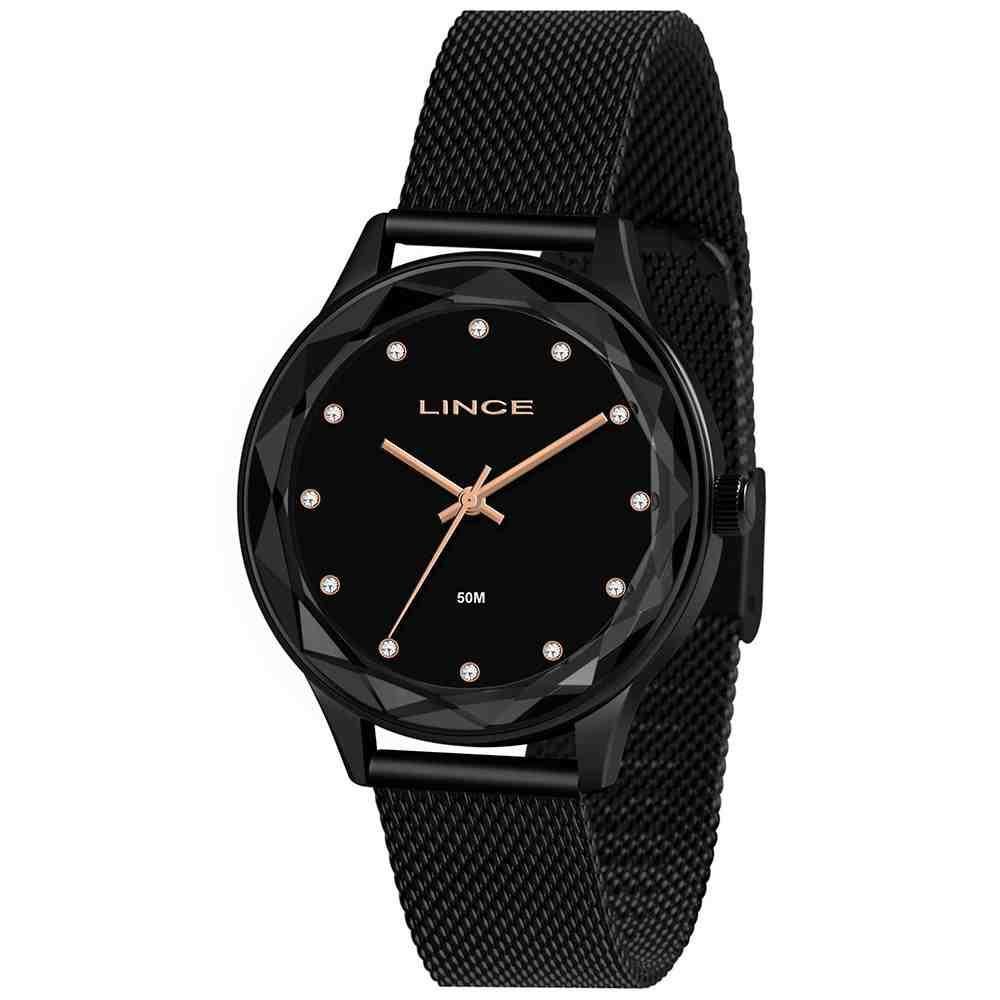 Relógio Lince Urban Preto Feminino LRN4707L P1PX 