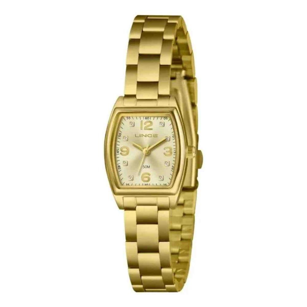 Relógio Lince Dourado Feminino LQGH265L22 C2KX 