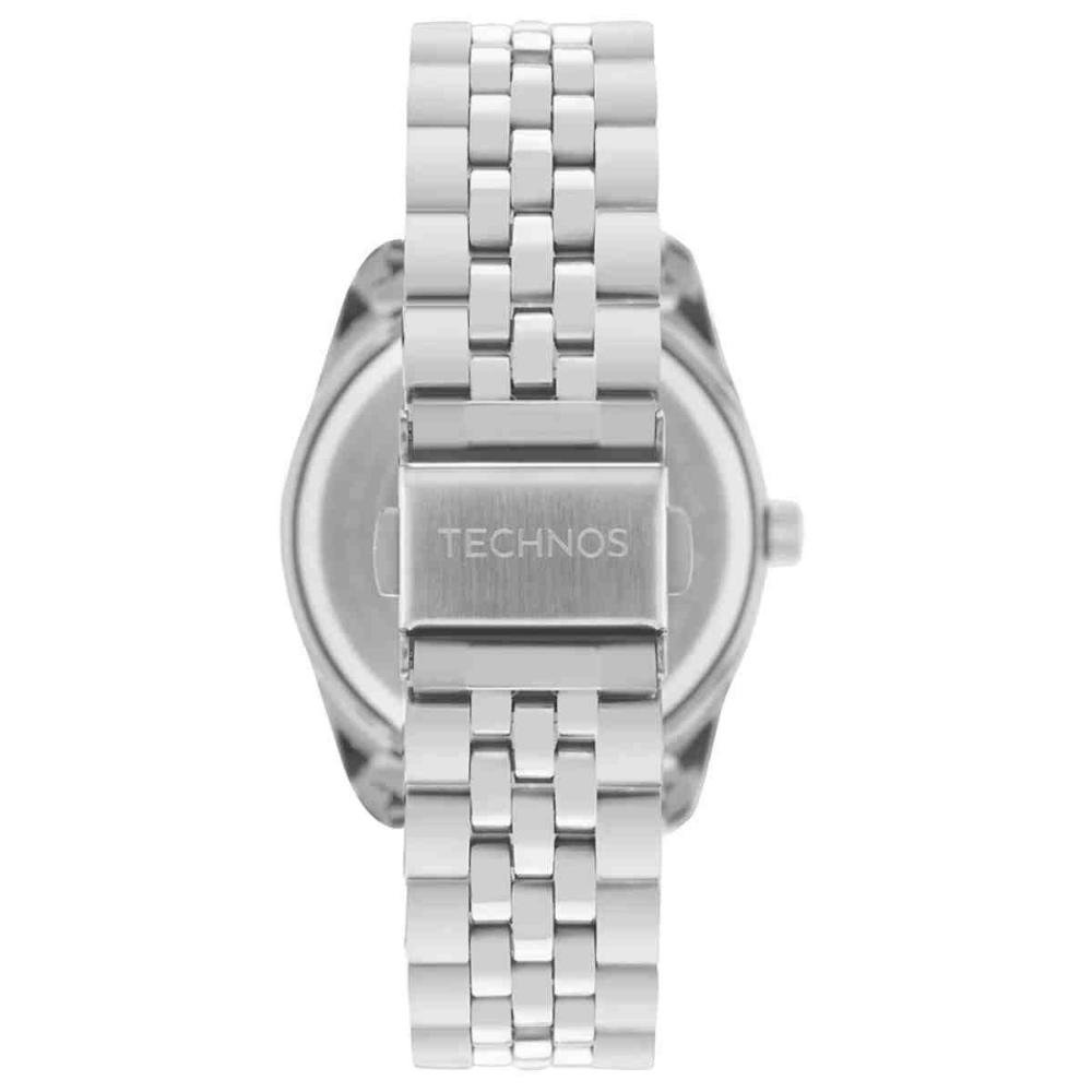 Relógio Technos Automático Day-Date Prata Feminino 6T51AA/1K Prata 3