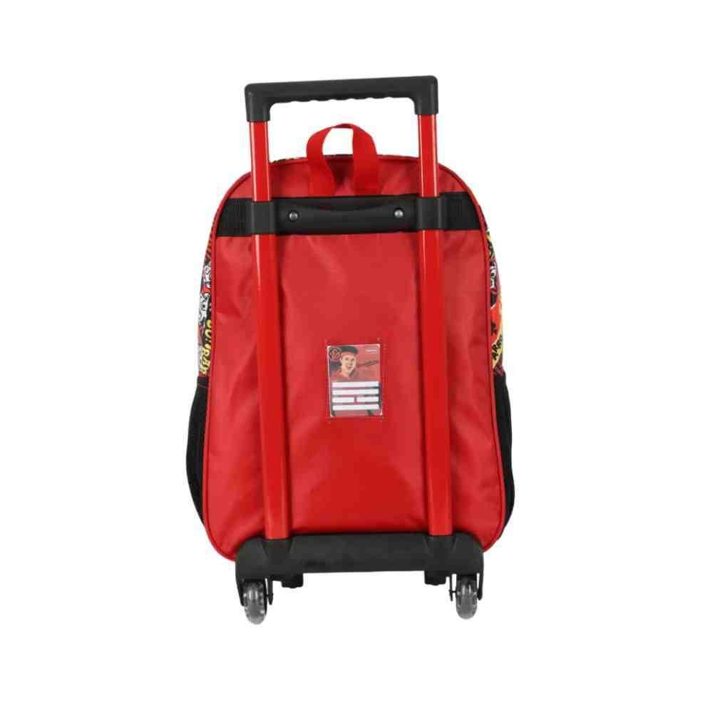 Kit Mochila+Lancheira Luxcel Enaldinho Preto IC41102UP0600U Preto 4