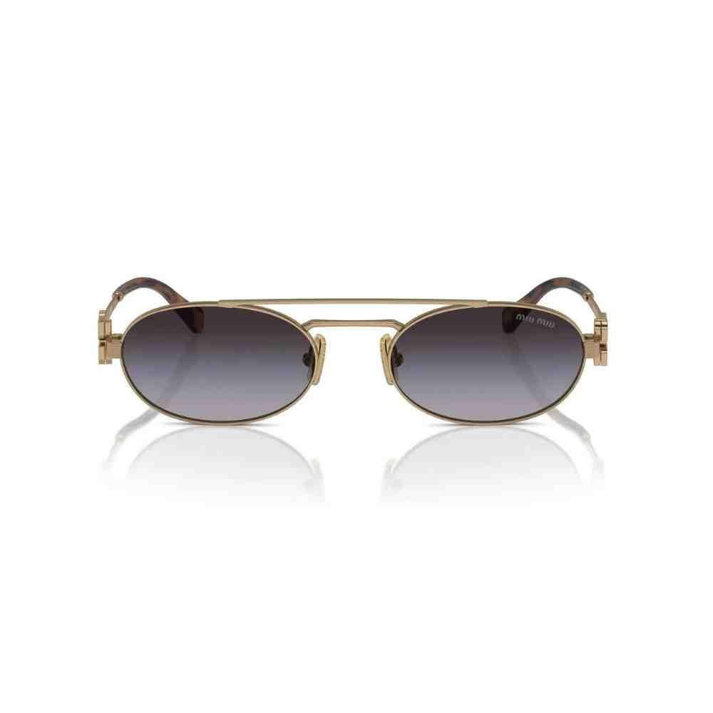 ÓCULOS DE SOL MIU MIU DOURADO FOSCO 0MU 54ZS 7OE5D153