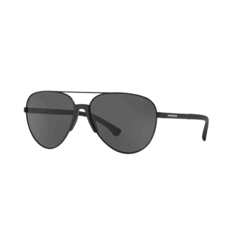 Óculos de Sol Emporio Armani Preto Fosco 0EA2059 32038761  Preto 2