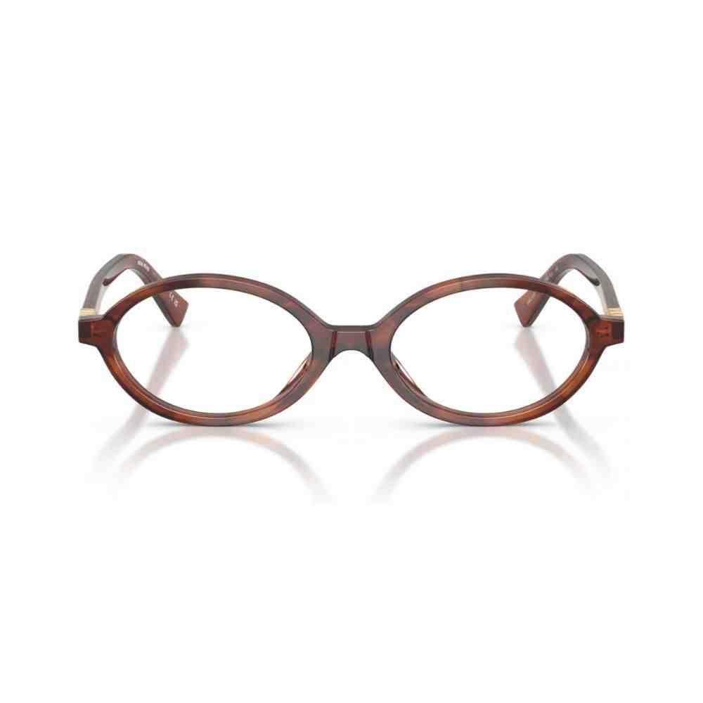 ÓCULOS DE GRAU MIU MIU MARROM 0MU 01XV 26E1O150