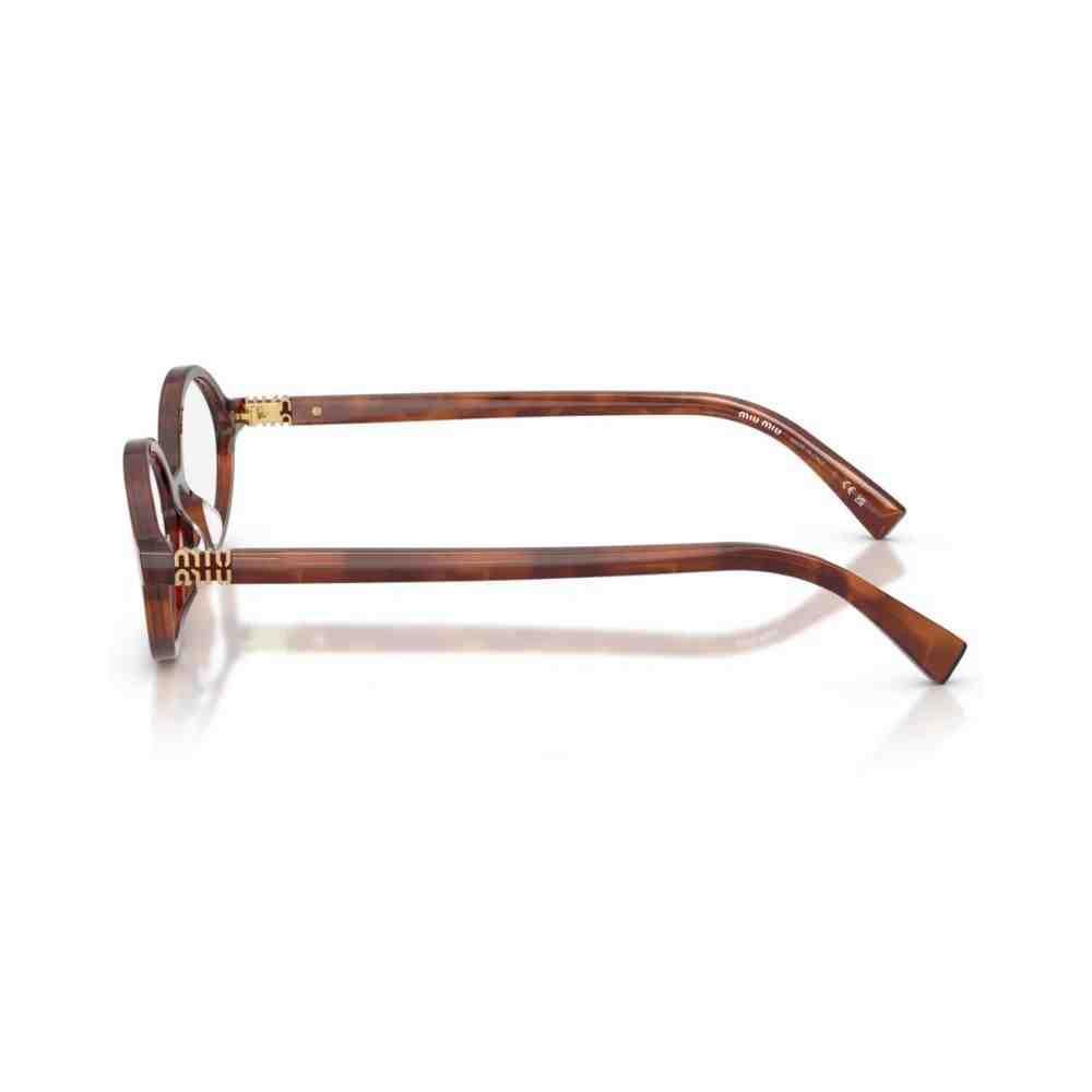 ÓCULOS DE GRAU MIU MIU MARROM 0MU 01XV 26E1O150 Marrom 2