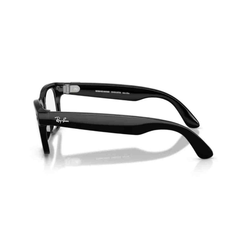 Óculos Ray-Ban Meta Wayfarer Smart Glasses Transitions Preto 0RW4012601/1M50  Preto 5