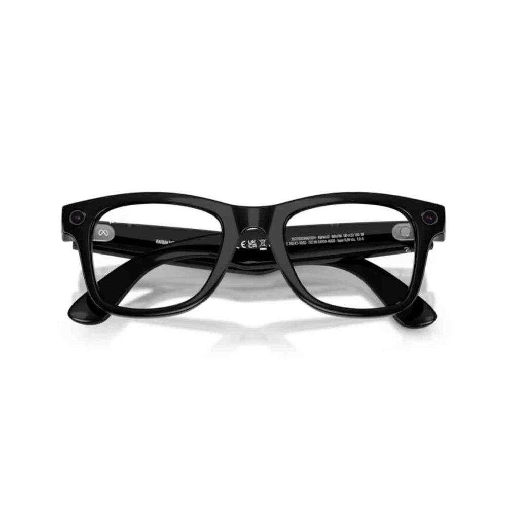 Óculos Ray-Ban Meta Wayfarer Smart Glasses Transitions Preto 0RW4012601/1M50  Preto 7