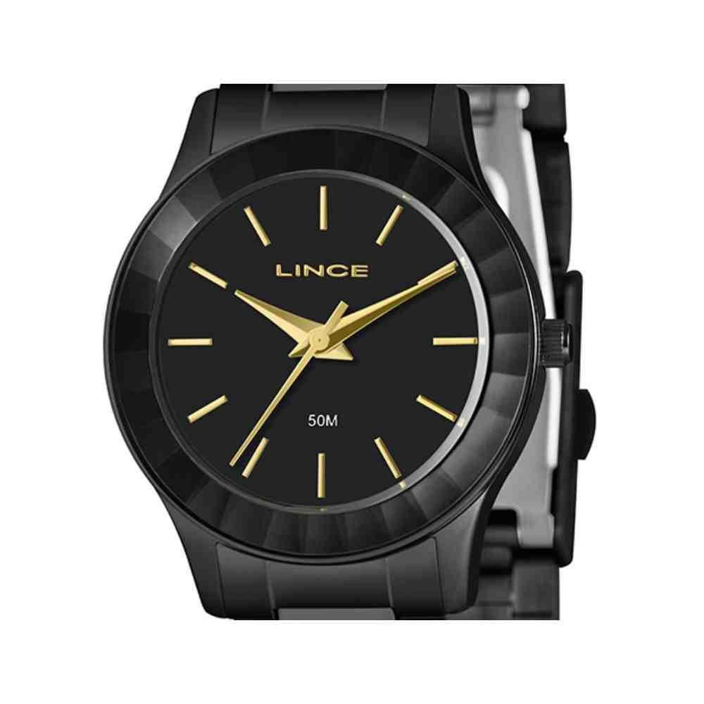 Relógio Lince Grace Preto Feminino LRN4775L32 P1PX  Preto 5