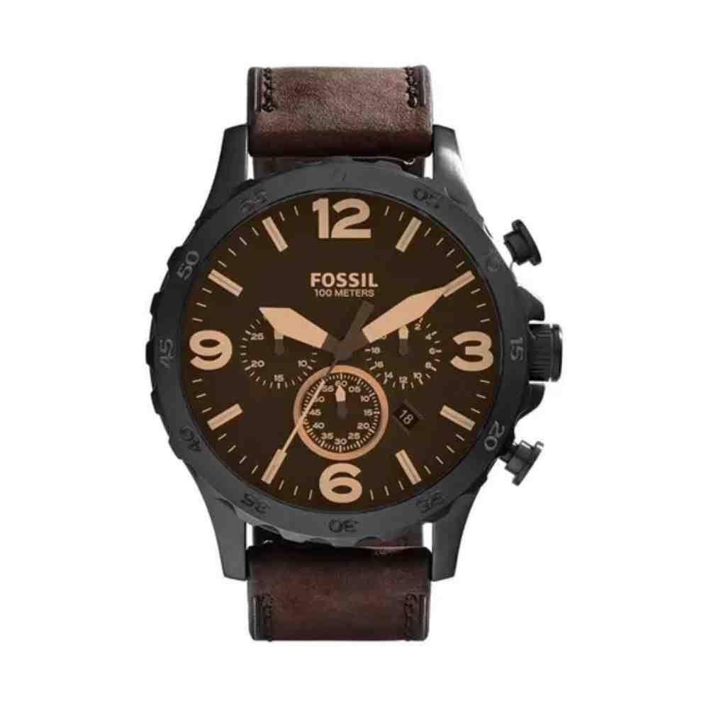 Relógio Fossil Nate Bicolor Masculino JR1487/0MN