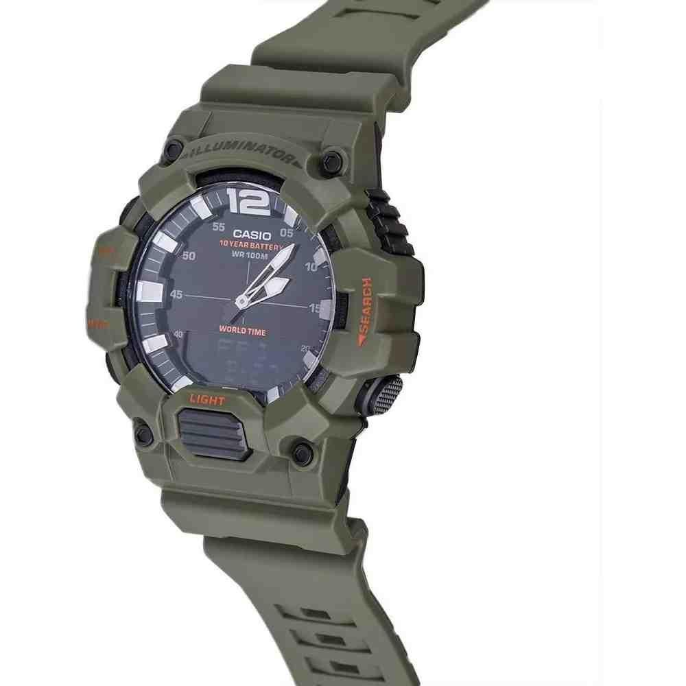 Relógio Casio Standard Verde Masculino Hdc-700-3a2vdf Verde 2