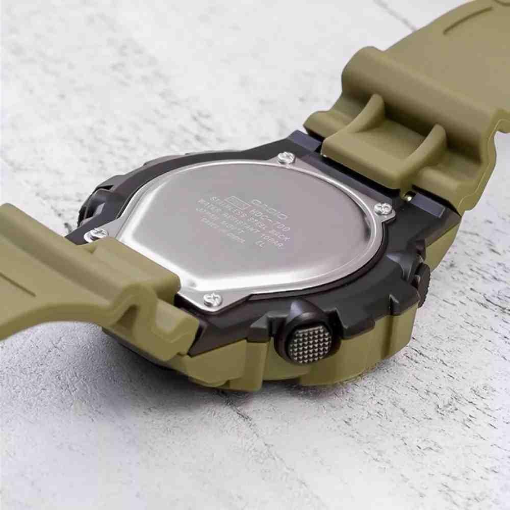 Relógio Casio Standard Verde Masculino Hdc-700-3a2vdf Verde 4