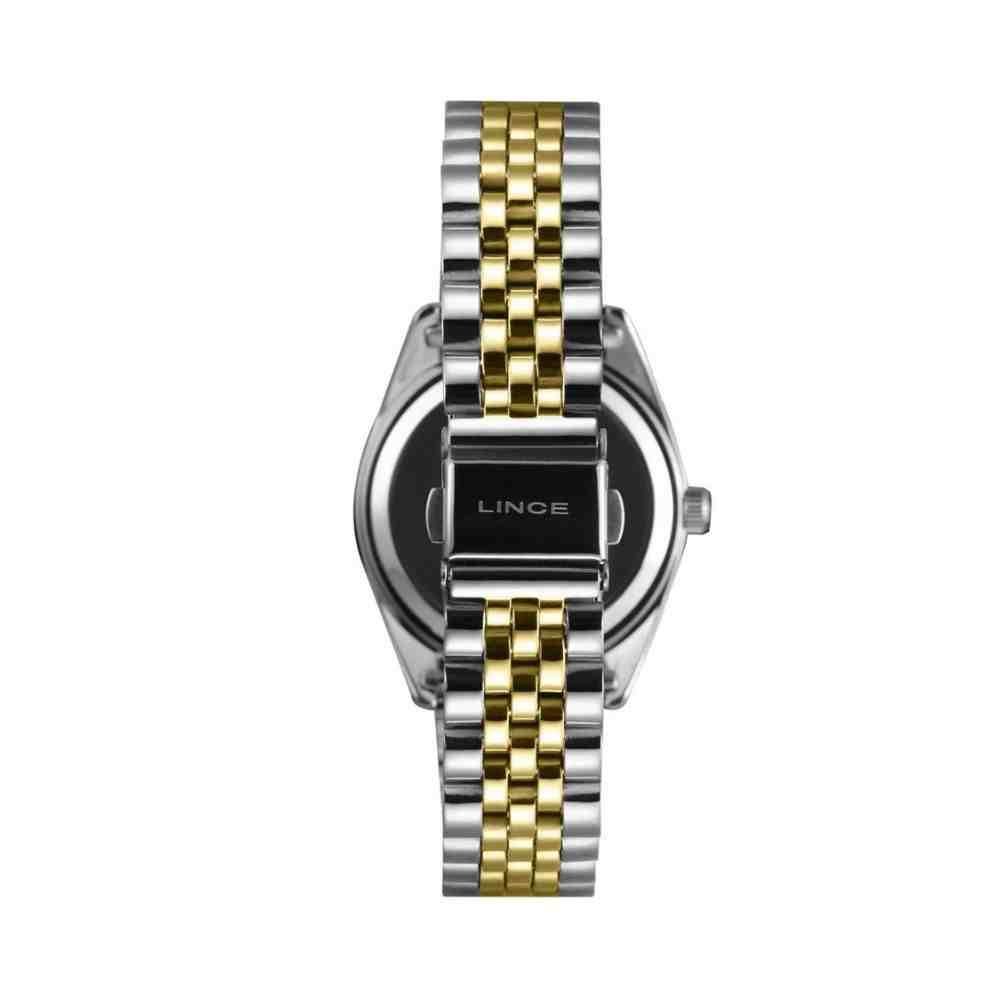 RELÓGIO LINCE DRESS PRATA E DOURADO FEMININO  LRTJ176L36 B2SK Prata/Dourado 3
