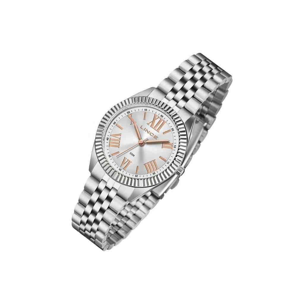 RELÓGIO LINCE CLÁSSICO PRATA FEMININO  LRMM047L36 S3SX Prata 2