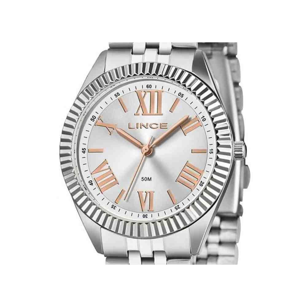 RELÓGIO LINCE CLÁSSICO PRATA FEMININO  LRMM047L36 S3SX Prata 3
