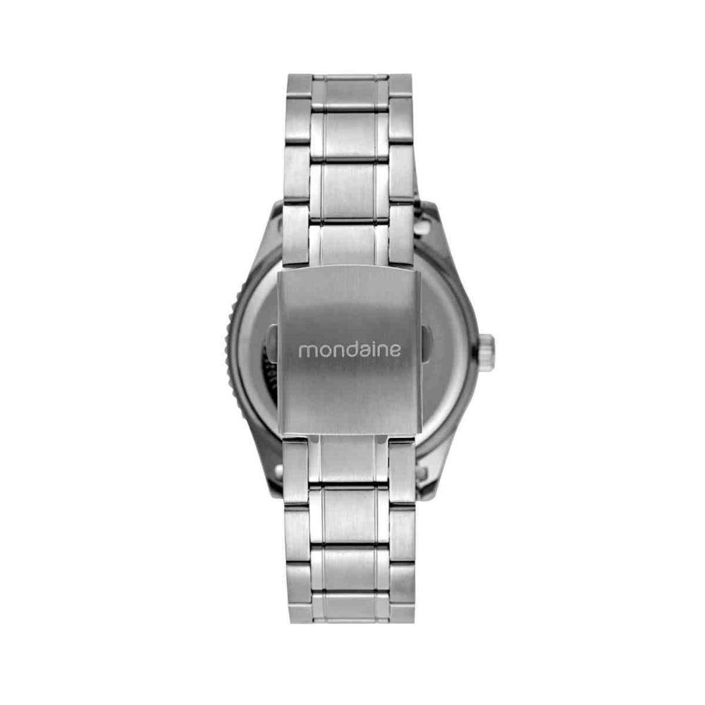 Relógio Mondaine Bicolor Masculino 33026G0MVNE3  Prata 3