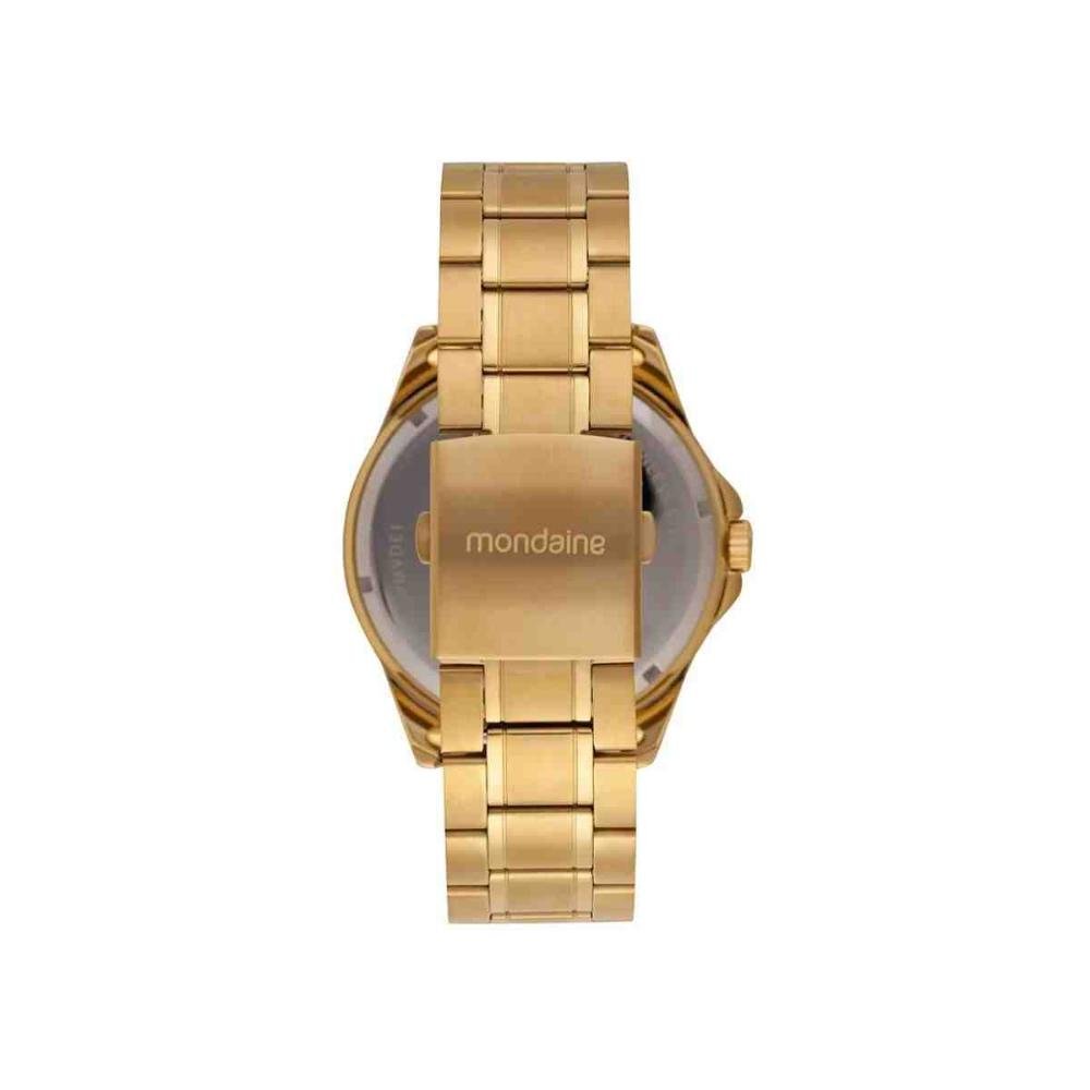 Relógio Mondaine Dourado Masculino 32887GPMVDE1 Dourado 3