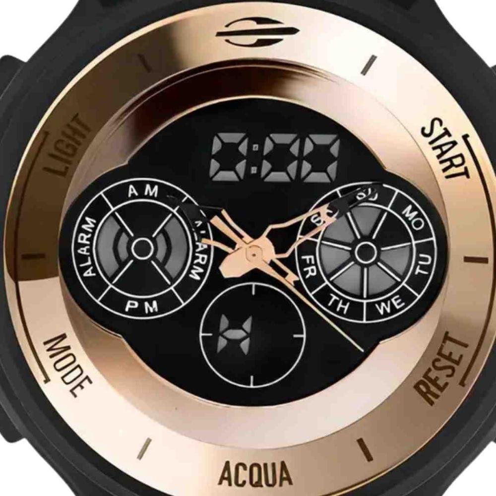 Relógio Mormaii Acqua Preto Masculino MO160323AM/8J Preto 5