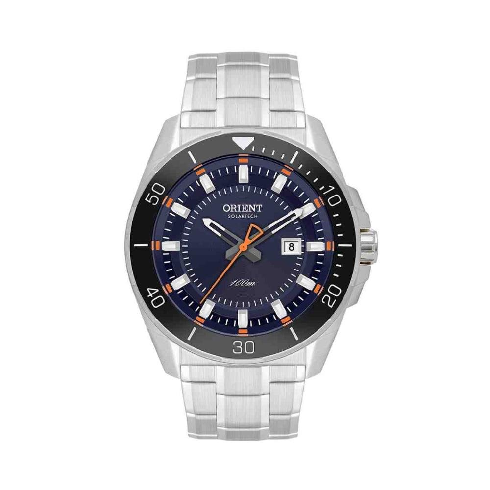 Relógio Orient Solartech Prata Masculino MBSS1498 G1SX