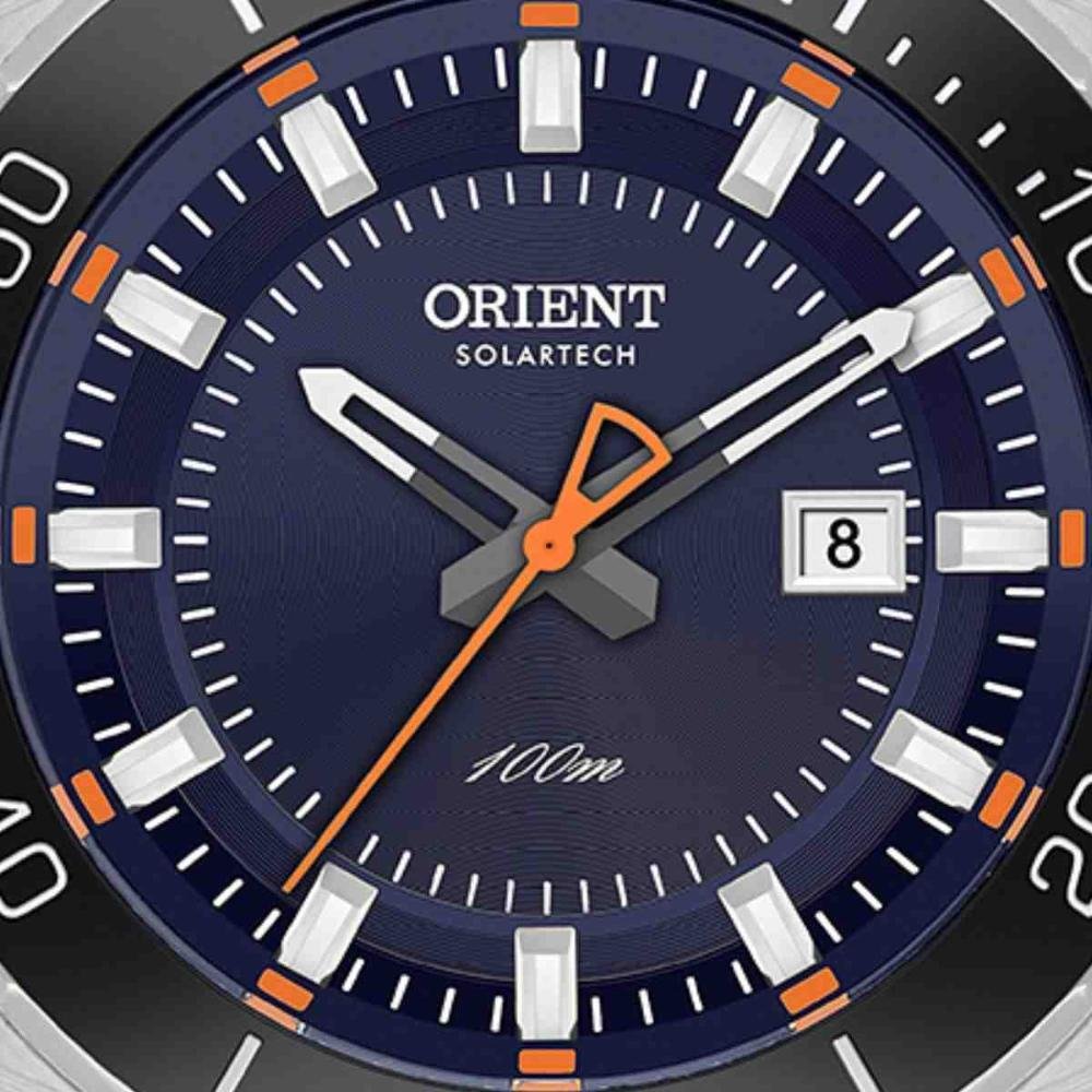 Relógio Orient Solartech Prata Masculino MBSS1498 G1SX Prata 3