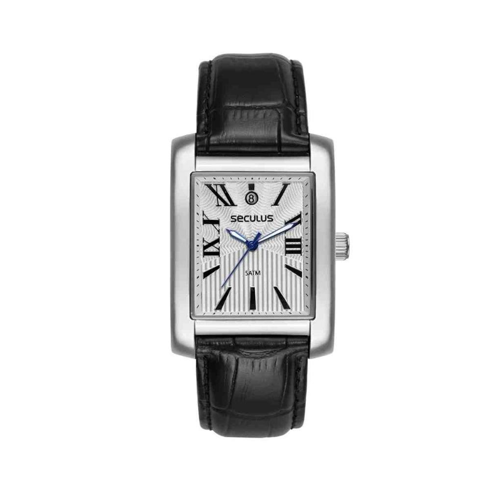 Relógio Seculus Prata Masculino 23744G0SVNC1 