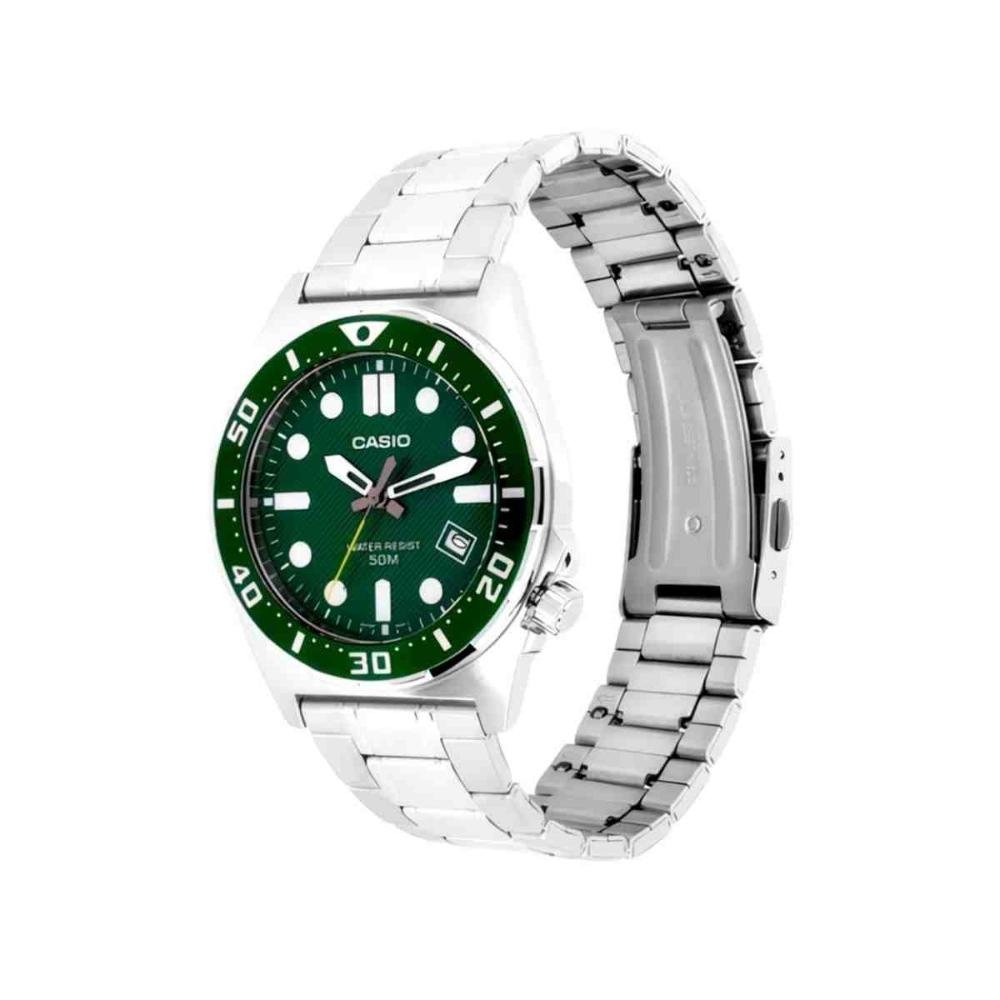 Relógio Casio Middle East & África Prata Masculino MTD-135D-3AVDF-SC Prata 2