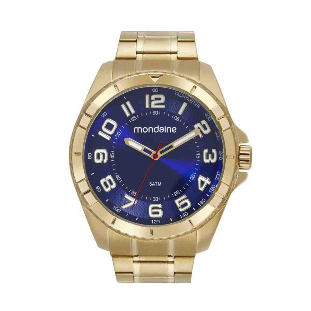 Relógio Mondaine Dourado Masculino 32638GPMVDE3