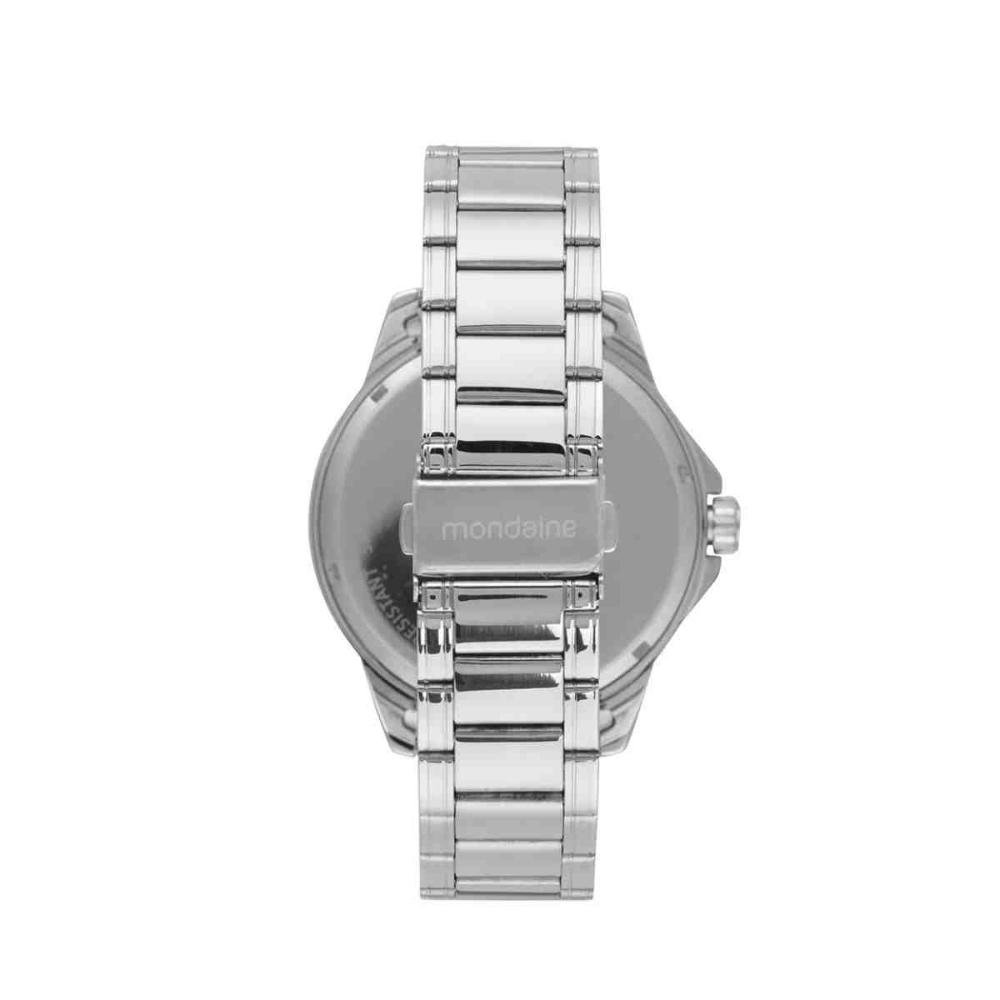 Relógio Mondaine Social Prata Masculino 99681G0MVNE1 Prata 3