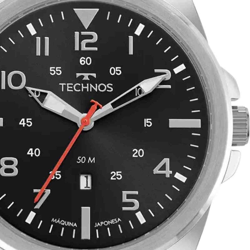 Relógio Technos Skymaster Prata Masculino 2115MYS/1P Prata 3