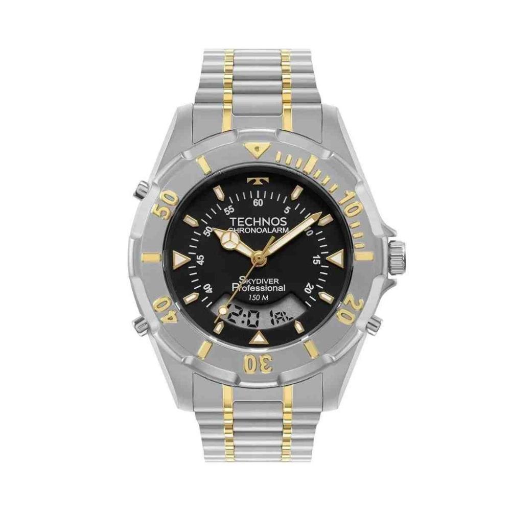 Relógio Technos Skydiver Masculino Bicolor WT2050AGN/1P 