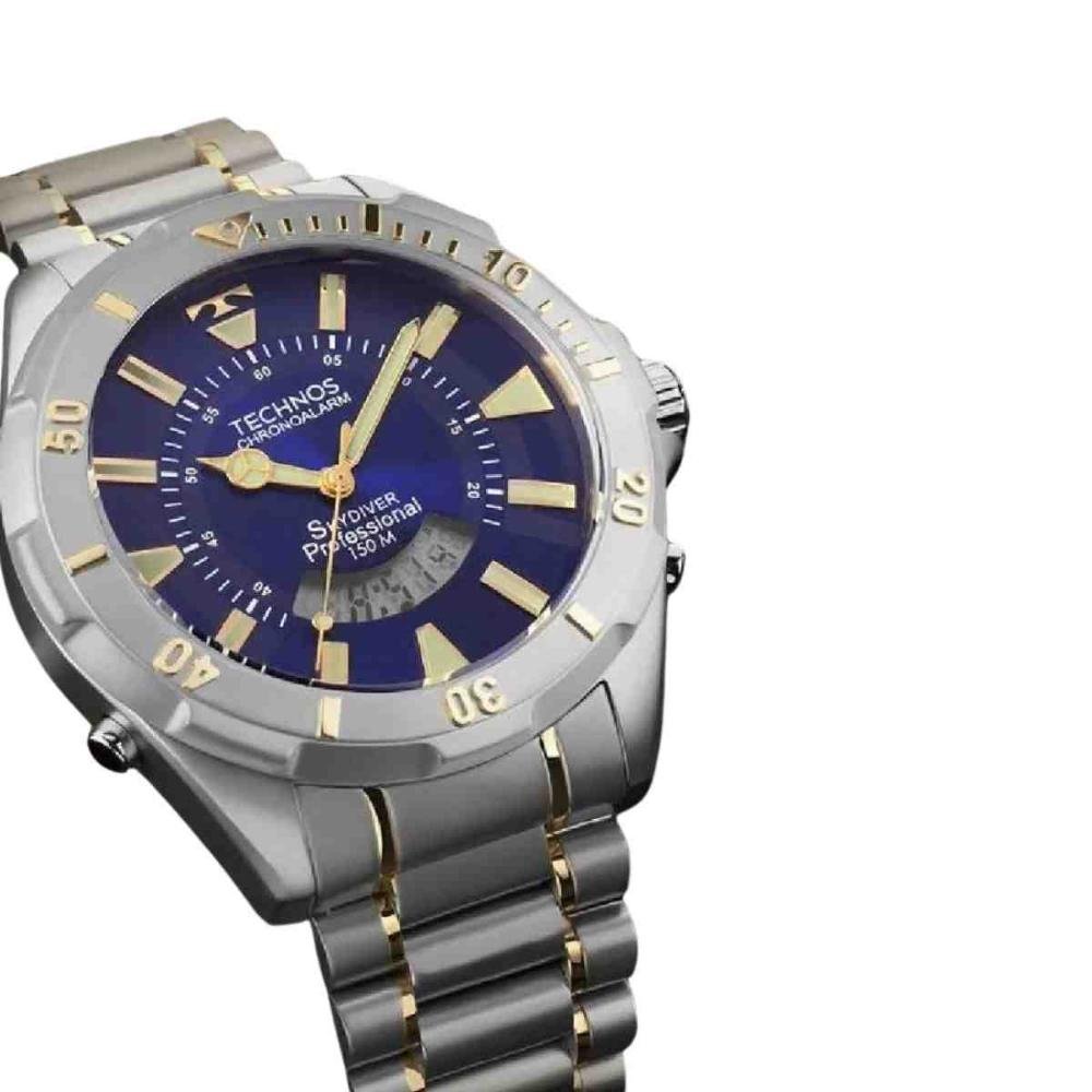 Relógio Technos Skydiver Bicolor Masculino WT2050ABN/1A  Prata 4