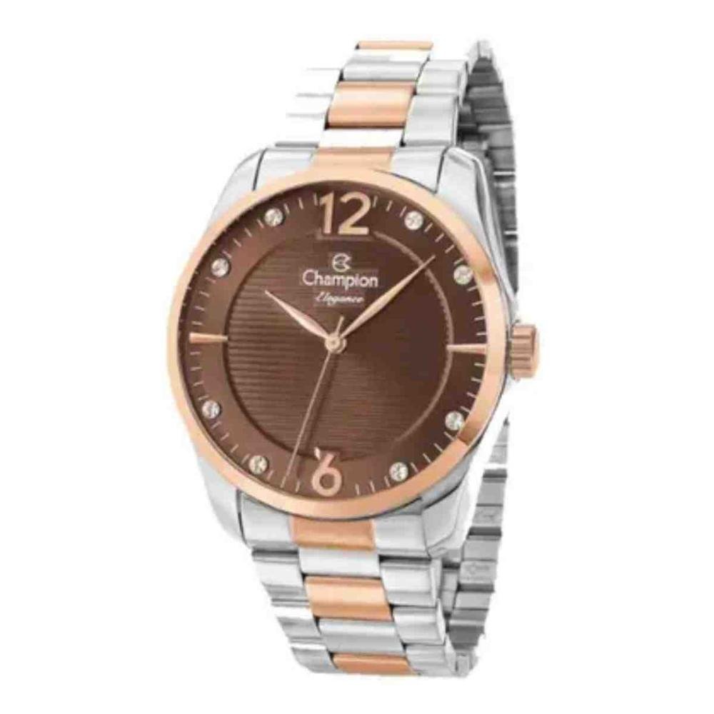 Relógio Champion Elegance Bicolor Feminino CN27607V Dourado 3