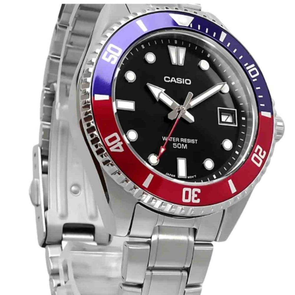 Relógio Casio Collect Prata Masculino MDV-10D-1A3VDF-SC Prata 2