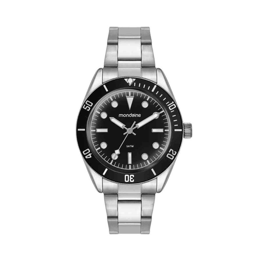 Relógio Mondaine Prata Masculino 33038G0MVNE1 