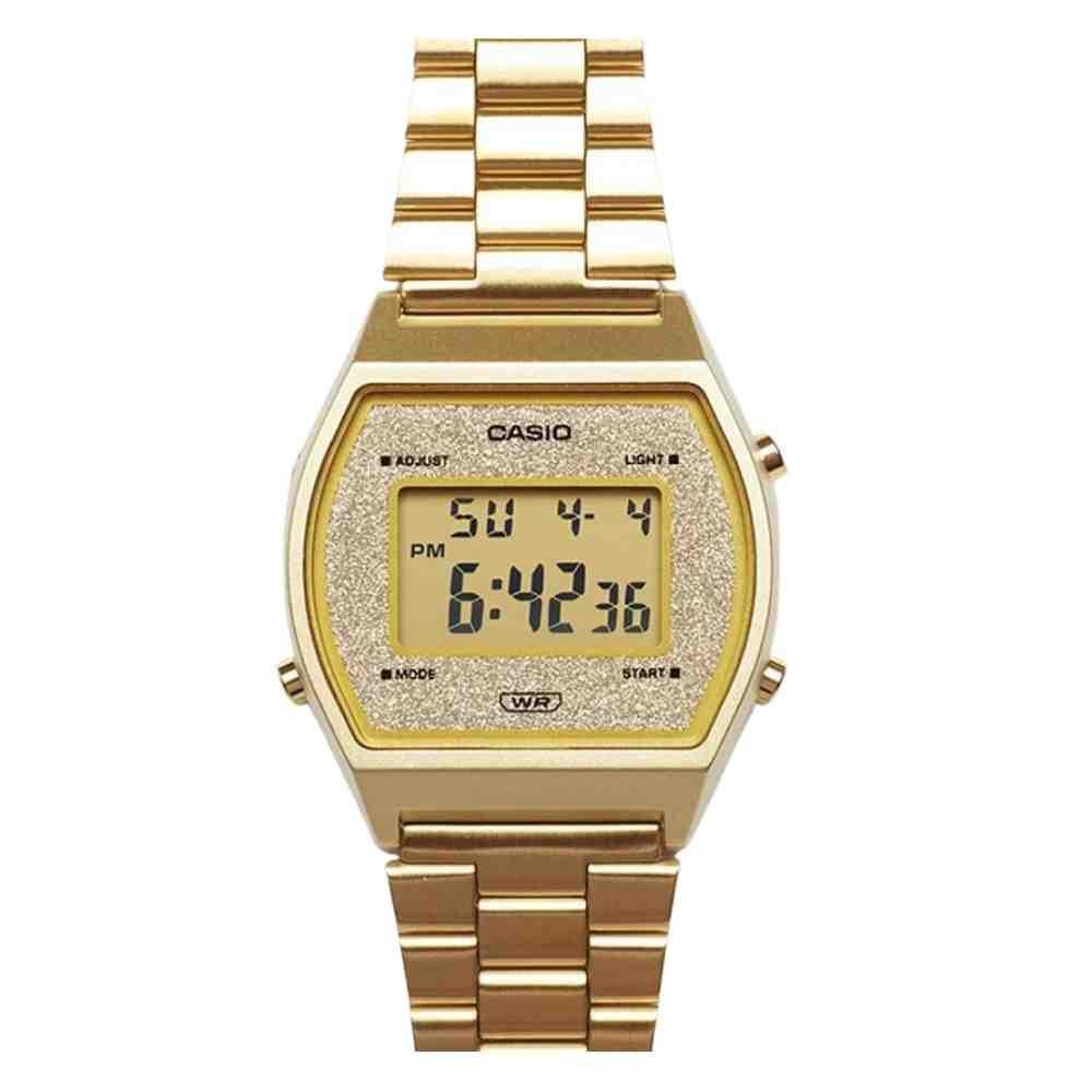 Relógio Casio Vintage Dourado Feminino B640WGG-9DF Dourado 2