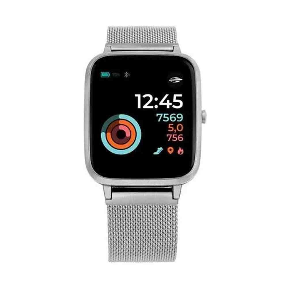 Relógio Smartwatch Mormaii Life Prata Unissex MOLIFEAL/7K