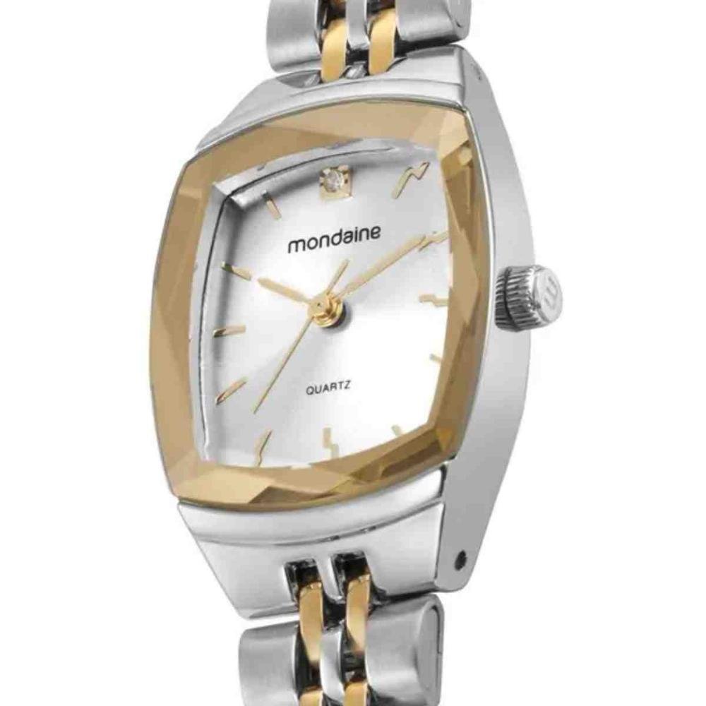 Relógio Mondaine Prata e Dourado 32936LPMVBE2 Prata 2