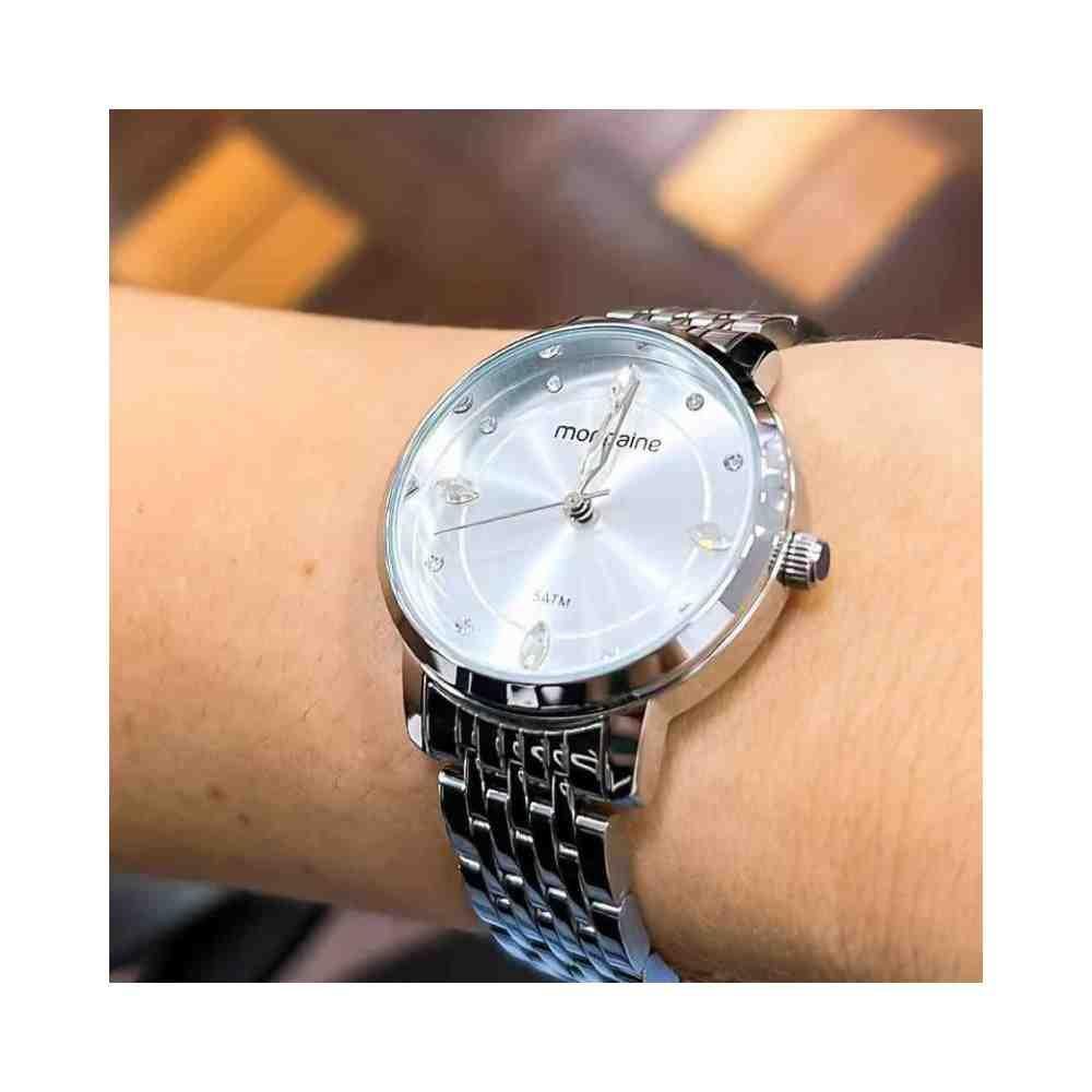 Relógio Mondaine Prata Feminino 32336L0MVNE3 Prata 4